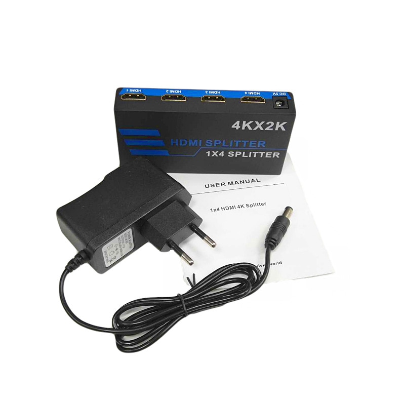 Hdmi й Ǯ Hd 1080P  Hdmi ġ ó 1X4 4 Ʈ  4K x 2K  ÷ Hdtv Dvd Ps3 Xbox